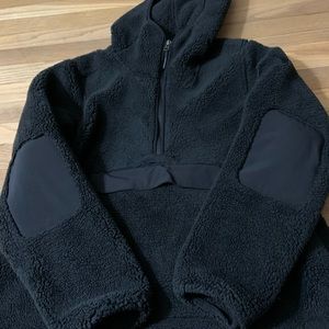 Northface teddy bear fleece pull over